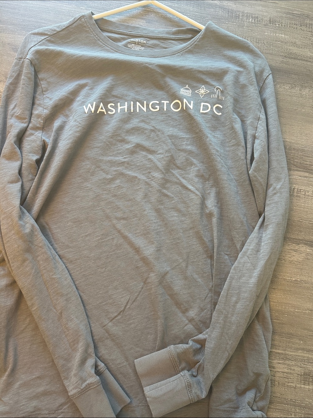 Peloton Washington DC long sleeve shirt
